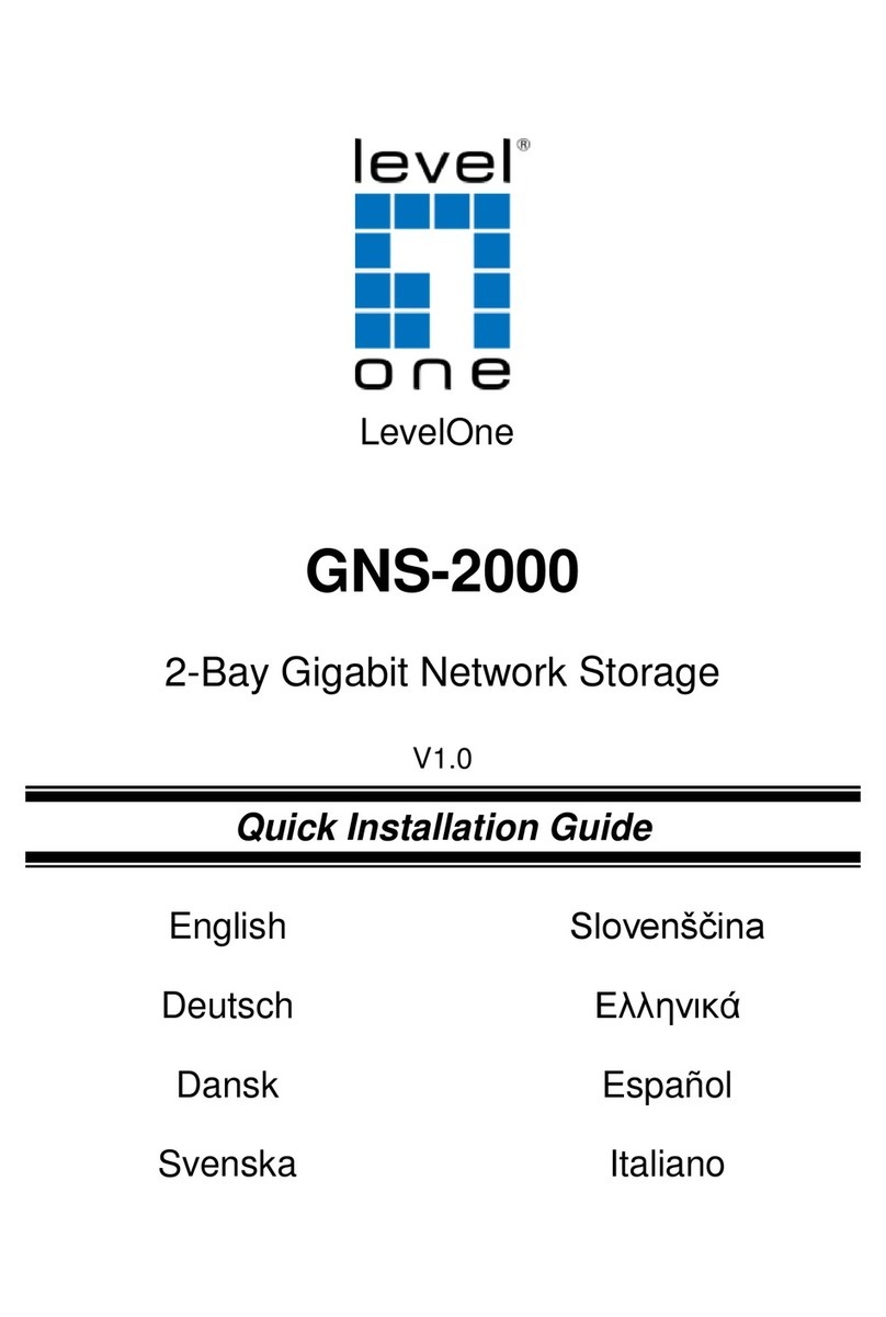 LevelOne GNS-2000 Quick installation guide
