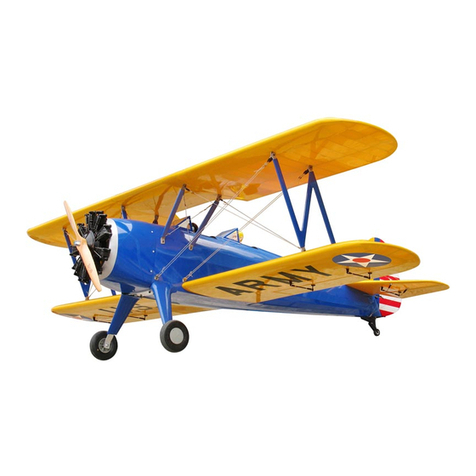 THE WORLD MODELS 30% Stearman PT-17 User manual