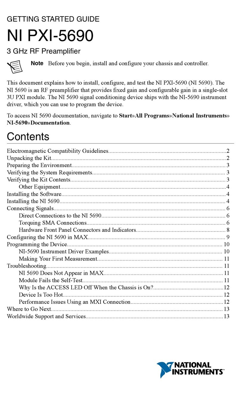 National Instruments NI PXI-5690 Getting started guide