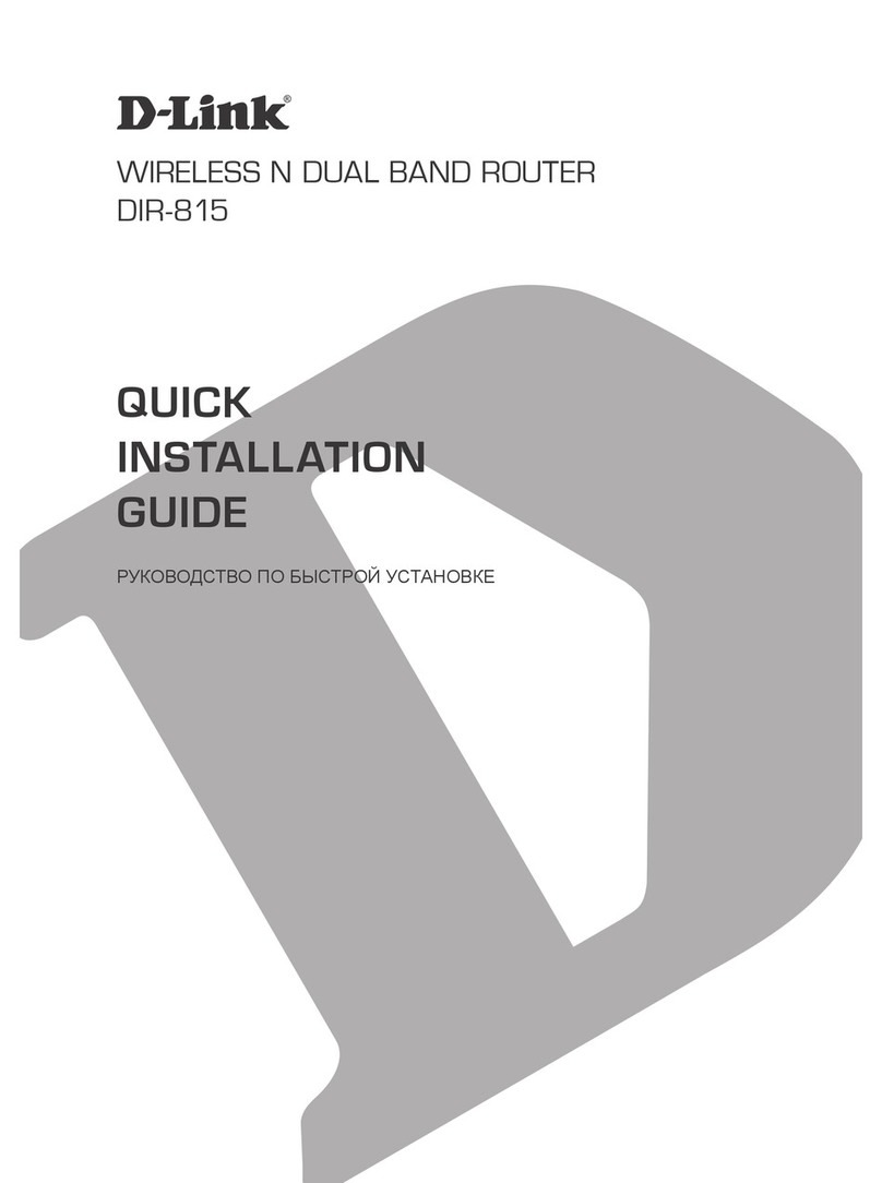 D-Link DIR-815 User manual D-Link DIR-815 User manual