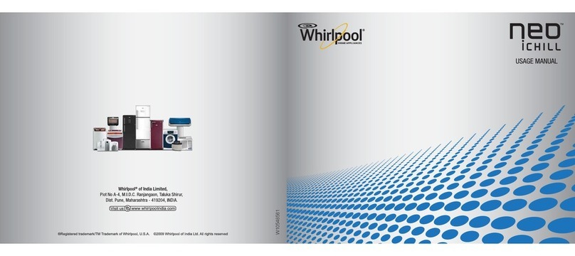 Whirlpool NEO IC255 Usage manual