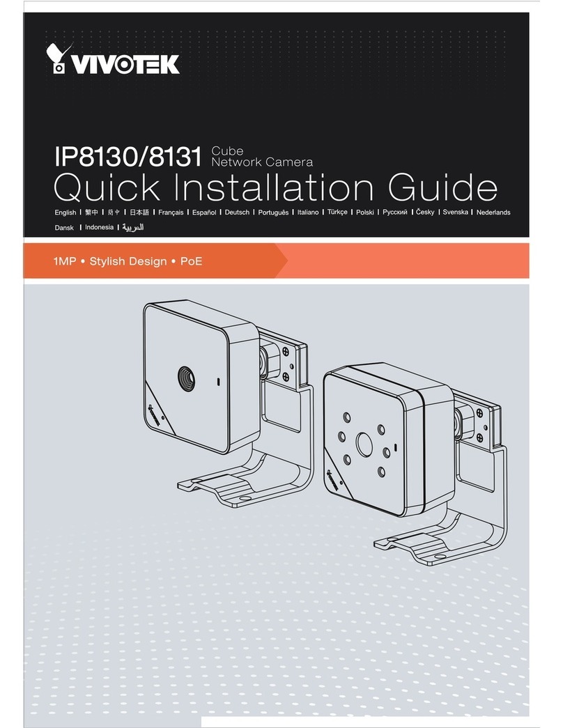 Vivotek IP8130 User manual Vivotek IP8130 User manual