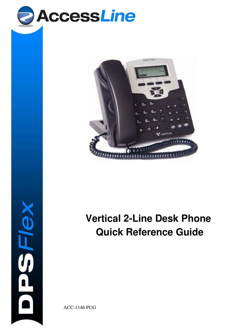 Accessline ACC-1146 PUG Quick reference guide