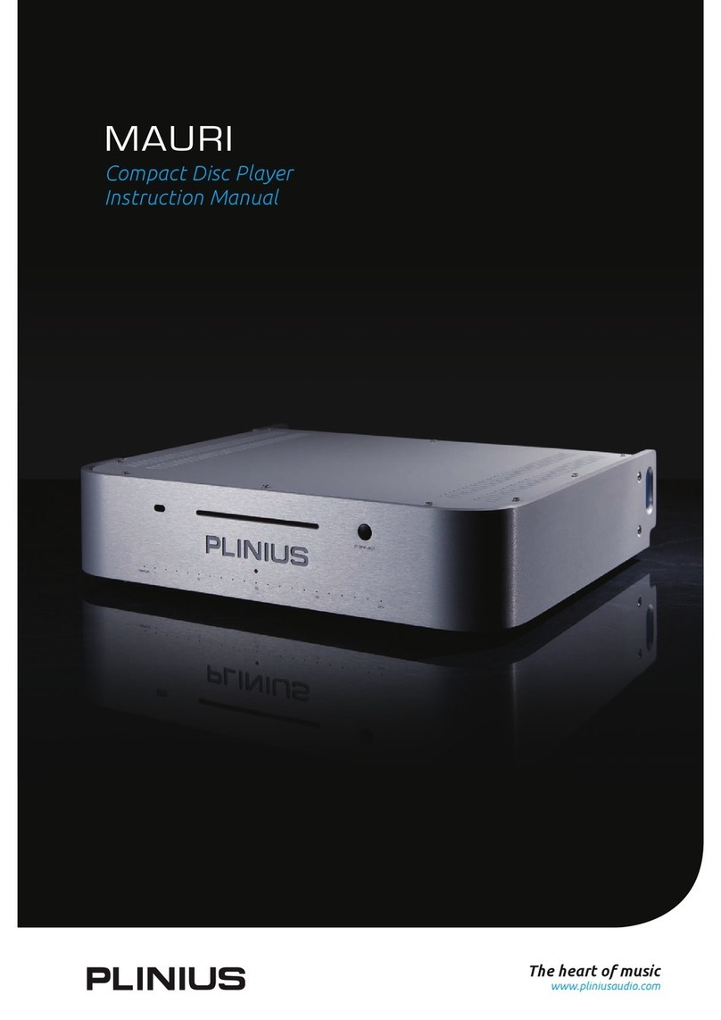 Plinius MAURI User manual