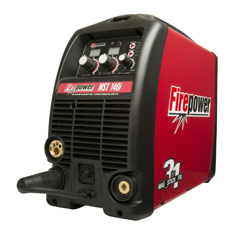 Fire Power MST 140i operating manual