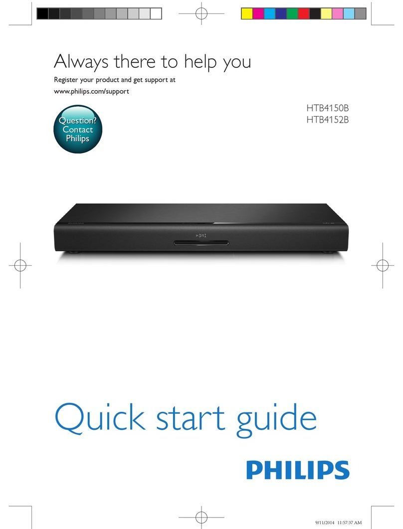 Philips HTB4150B User manual