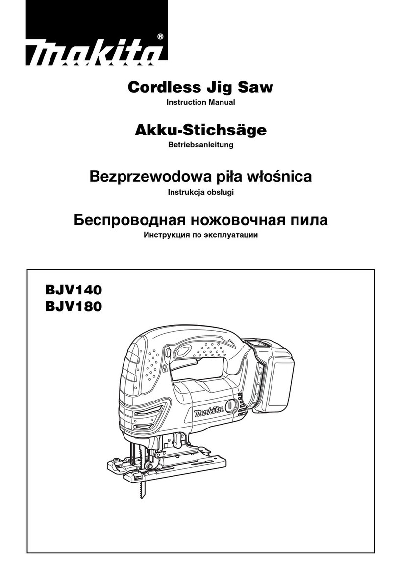 Makita BJV140 instruction manual