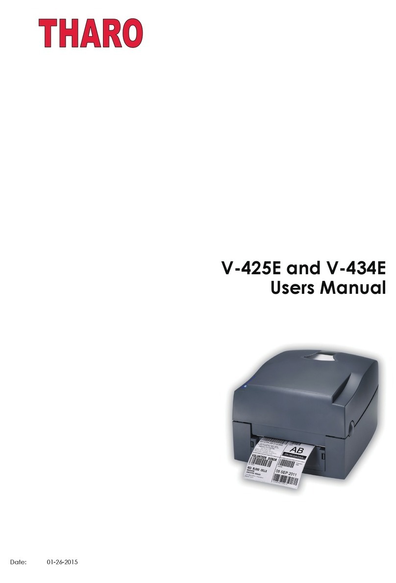 Tharo Systems V-425E user manual