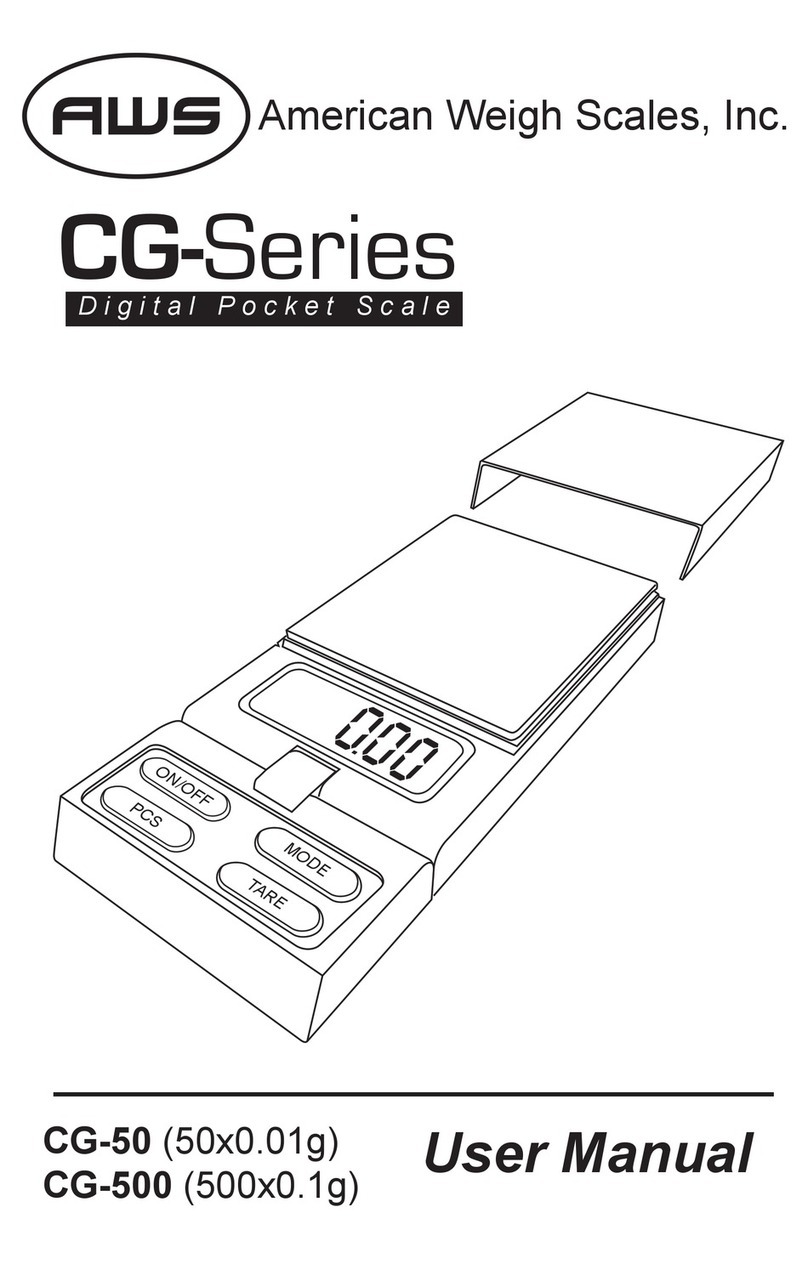 AWS CG-Series User manual