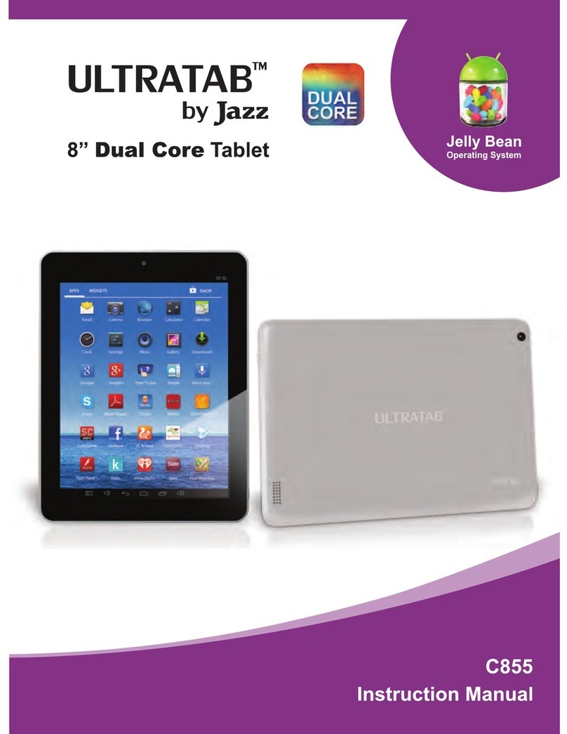 Jazz ULTRATAB C855 instruction manual