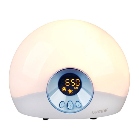 Lumie Bodyclock Starter 25 operating instructions