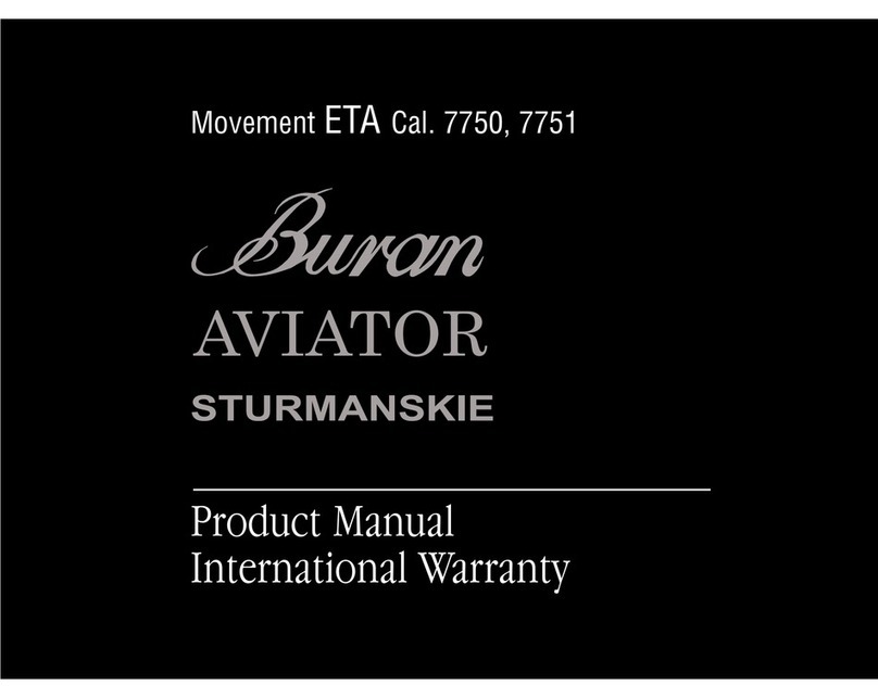 Poljot Automatic 7750 product manual