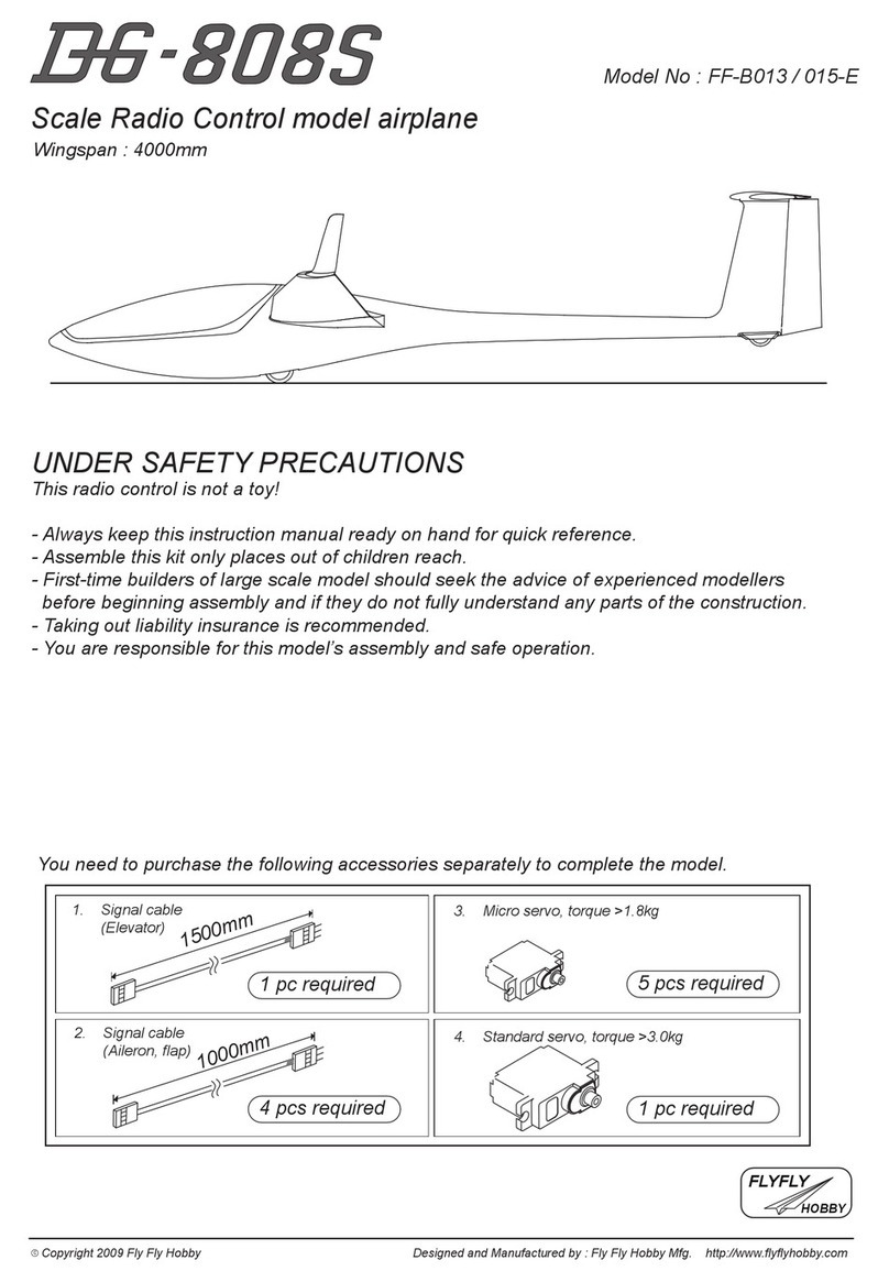 Fly Fly Hobby DG-808S User manual Fly Fly Hobby DG-808S User manual