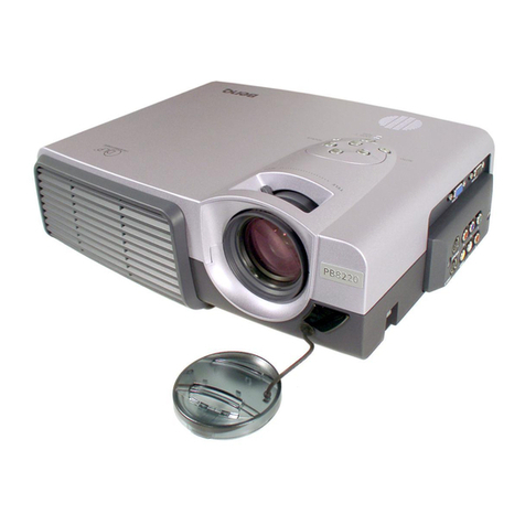 BenQ PB8230 - XGA DLP Projector User manual BenQ PB8230 - XGA DLP Projector User manual