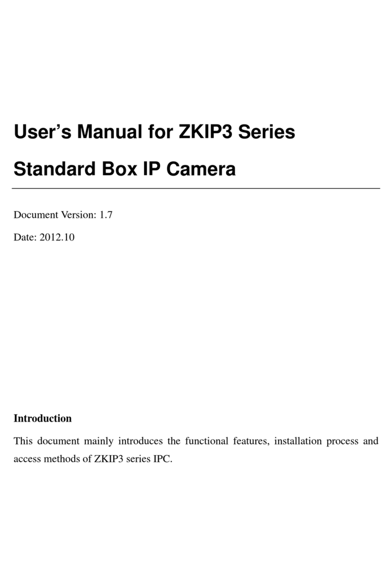 zkivision ZKIP3 Series User manual