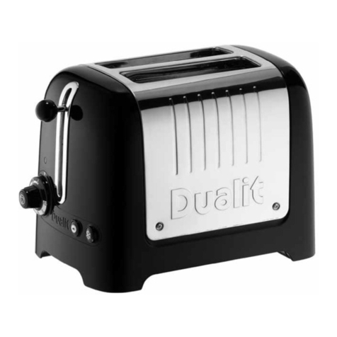 Dualit DDP2 instruction manual
