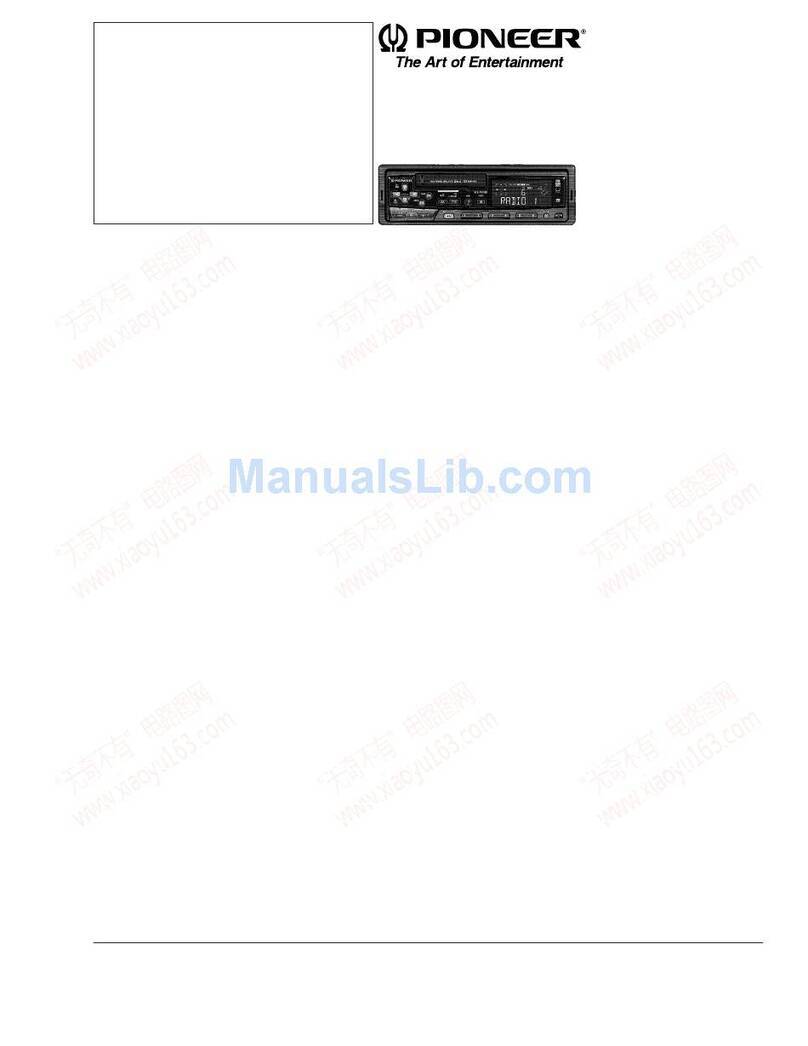 Pioneer KEH-P5700R Service manual