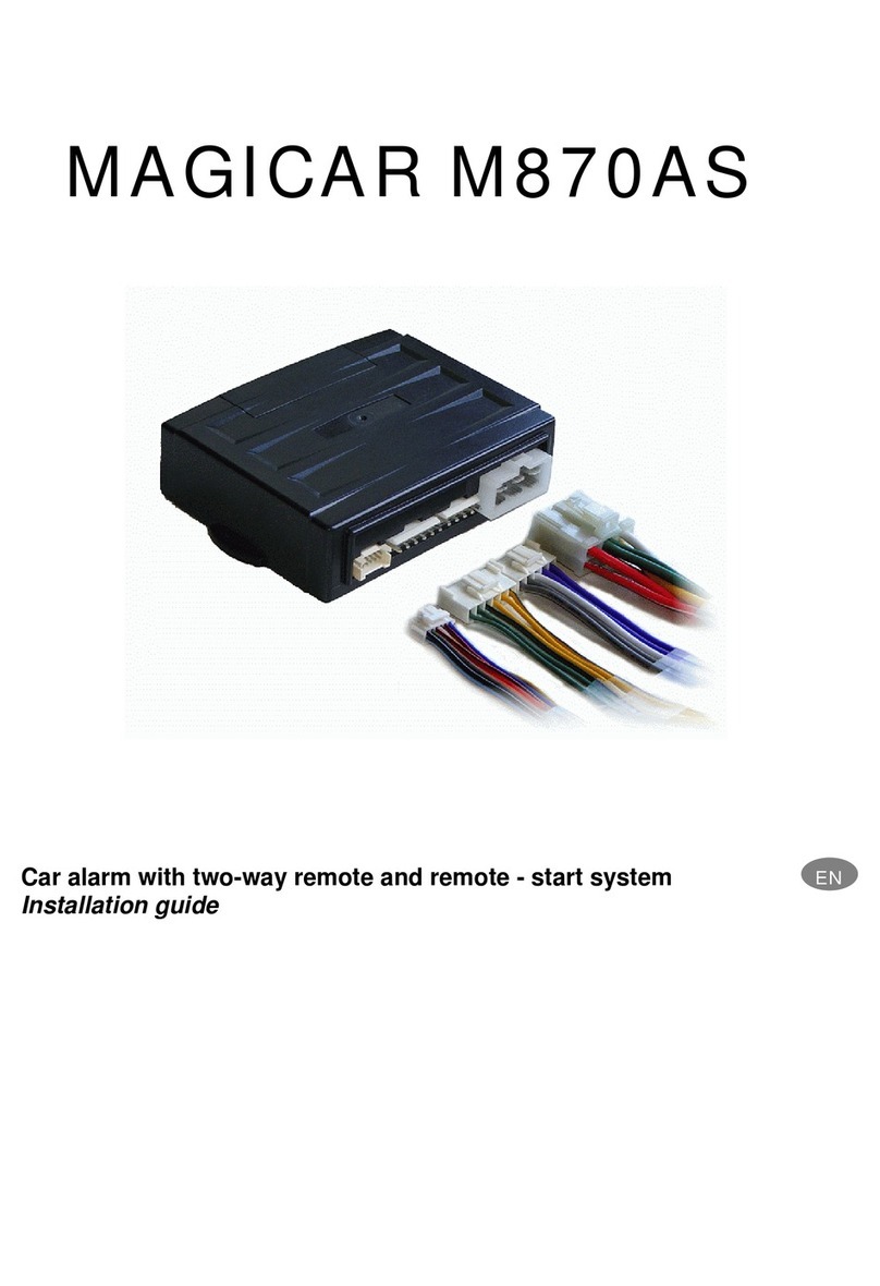 Magicar M870AS installation guide