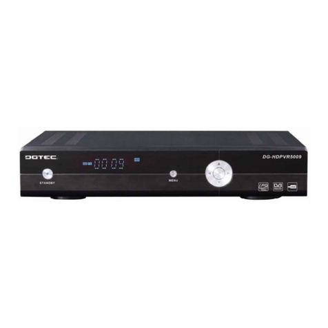 DGTEC DG-HDPVR5009 User manual