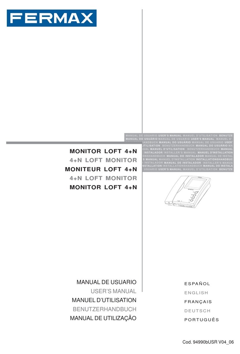 Fermax LOFT 4+N User manual