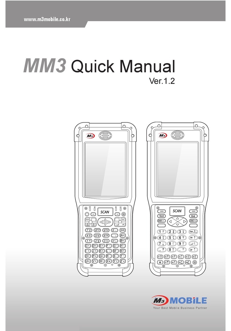 M3 Mobile MM3 Quick manual
