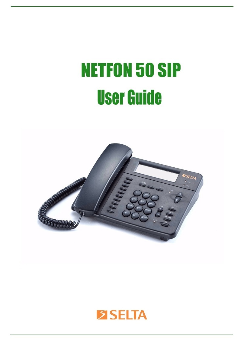 Selta NETFON 50 SIP user guide