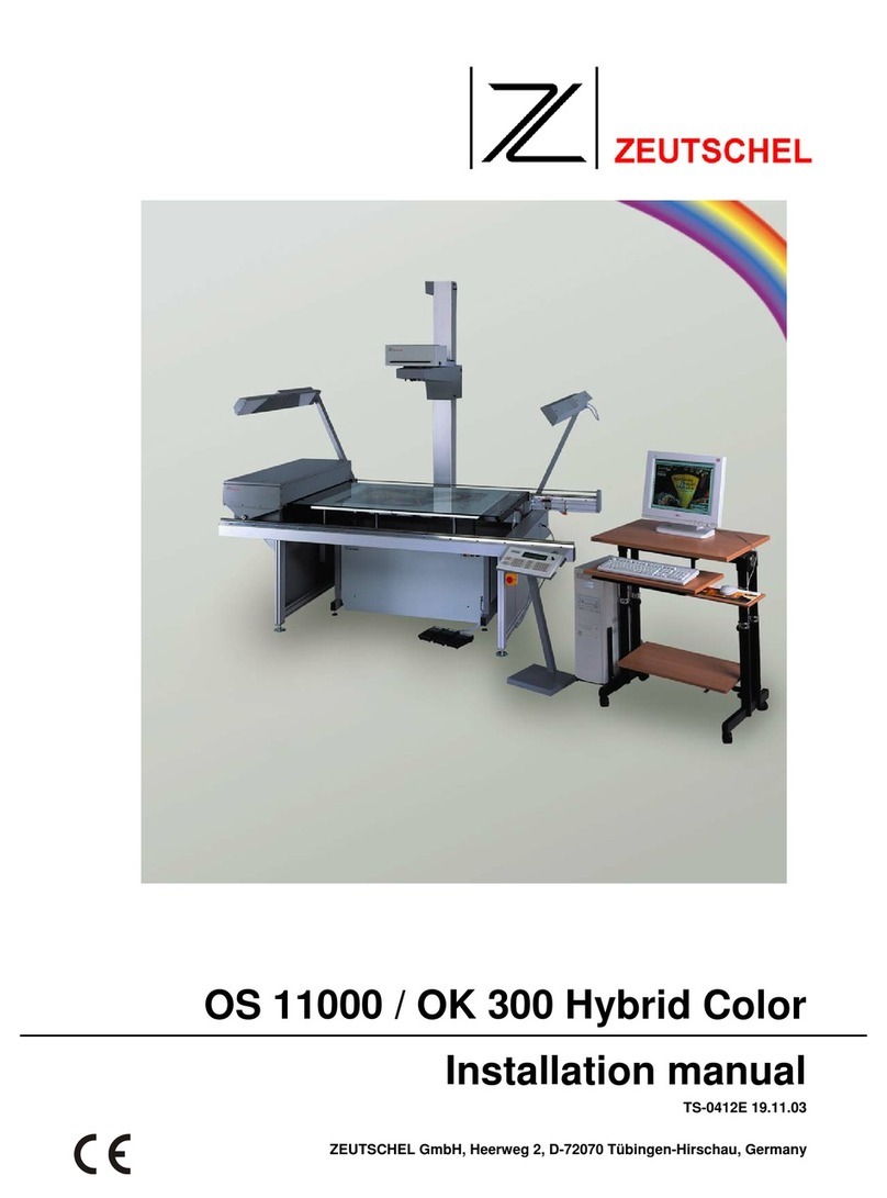 Zeutschel OS 11000 Hybrid Color User manual