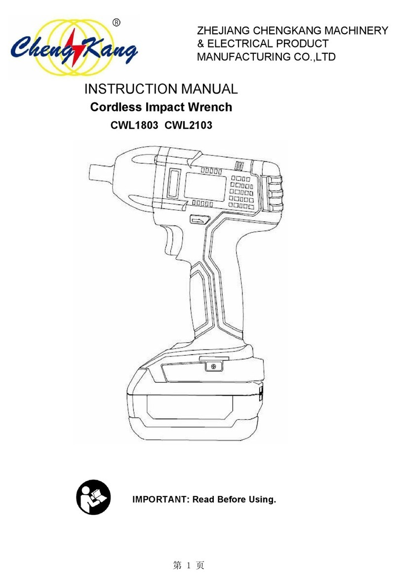 Cheng Kang CWL1803 instruction manual