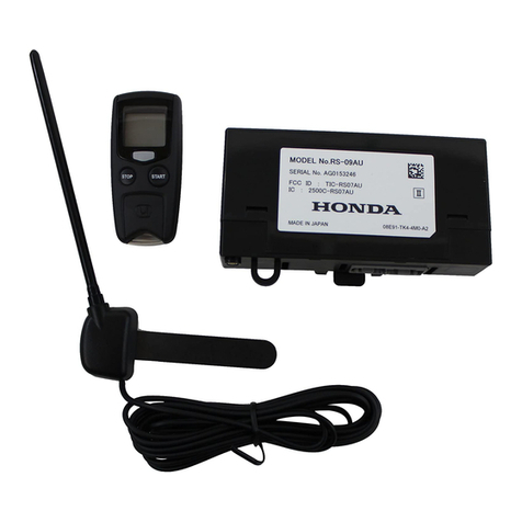 Honda 08E91-E22-100A installation instructions