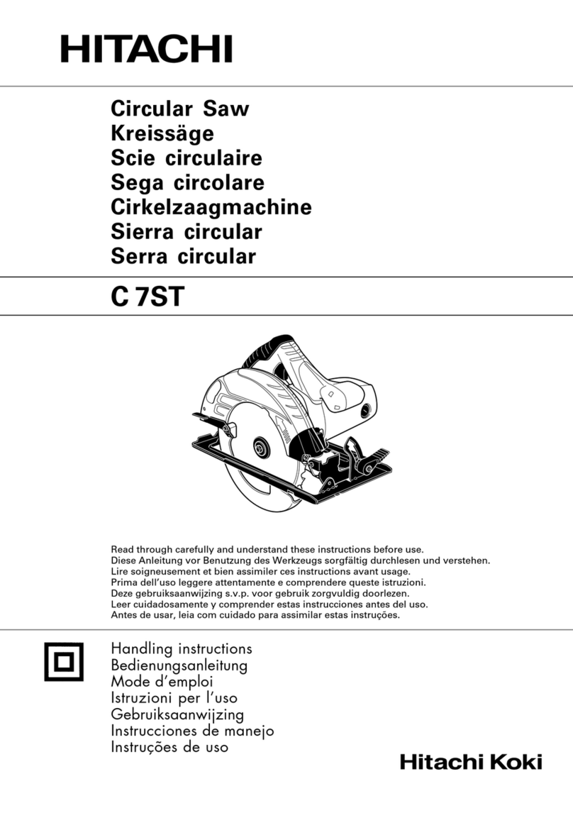 Hitachi C 7ST User manual