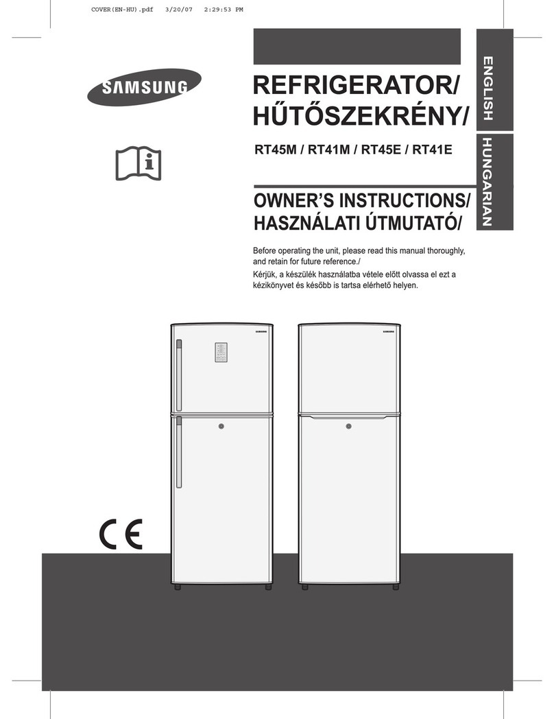 Samsung RT45M User manual