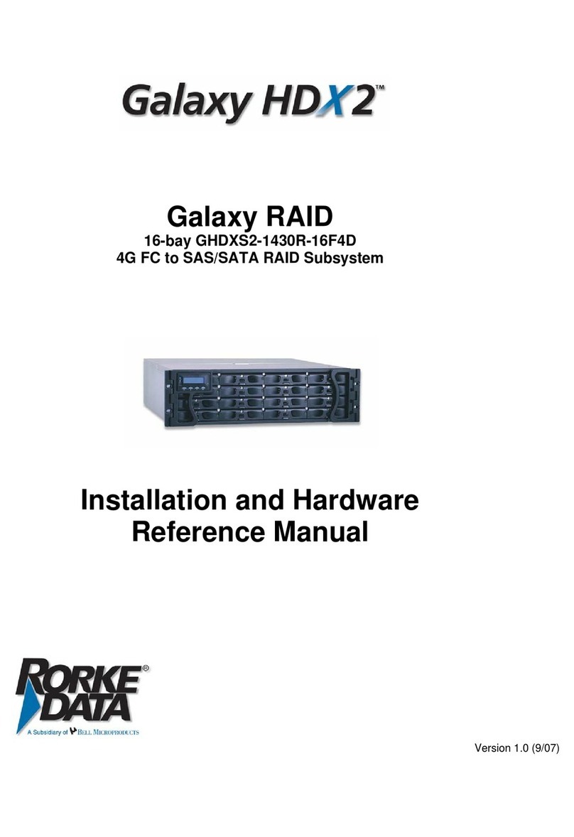 Galaxy GHDXS2-1430R-16F4D Installation and hardware reference manual