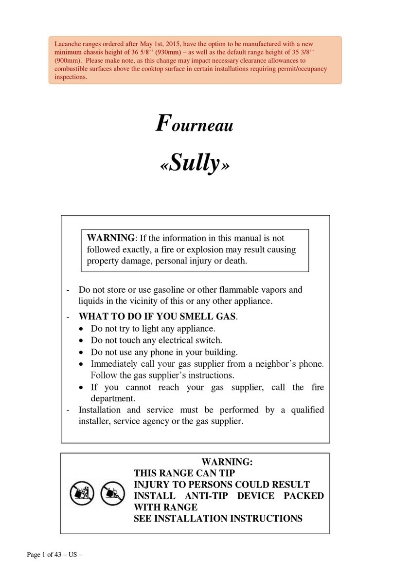 Lacanche Sully Installer manual