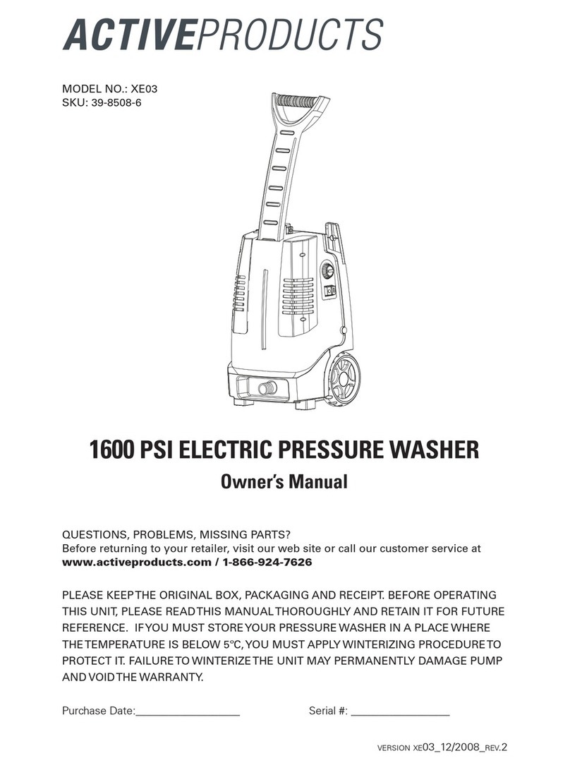 ActiveProducts XE03 User manual