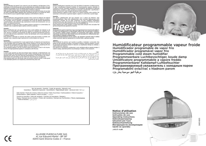 TIGEX 80800552 operating instructions