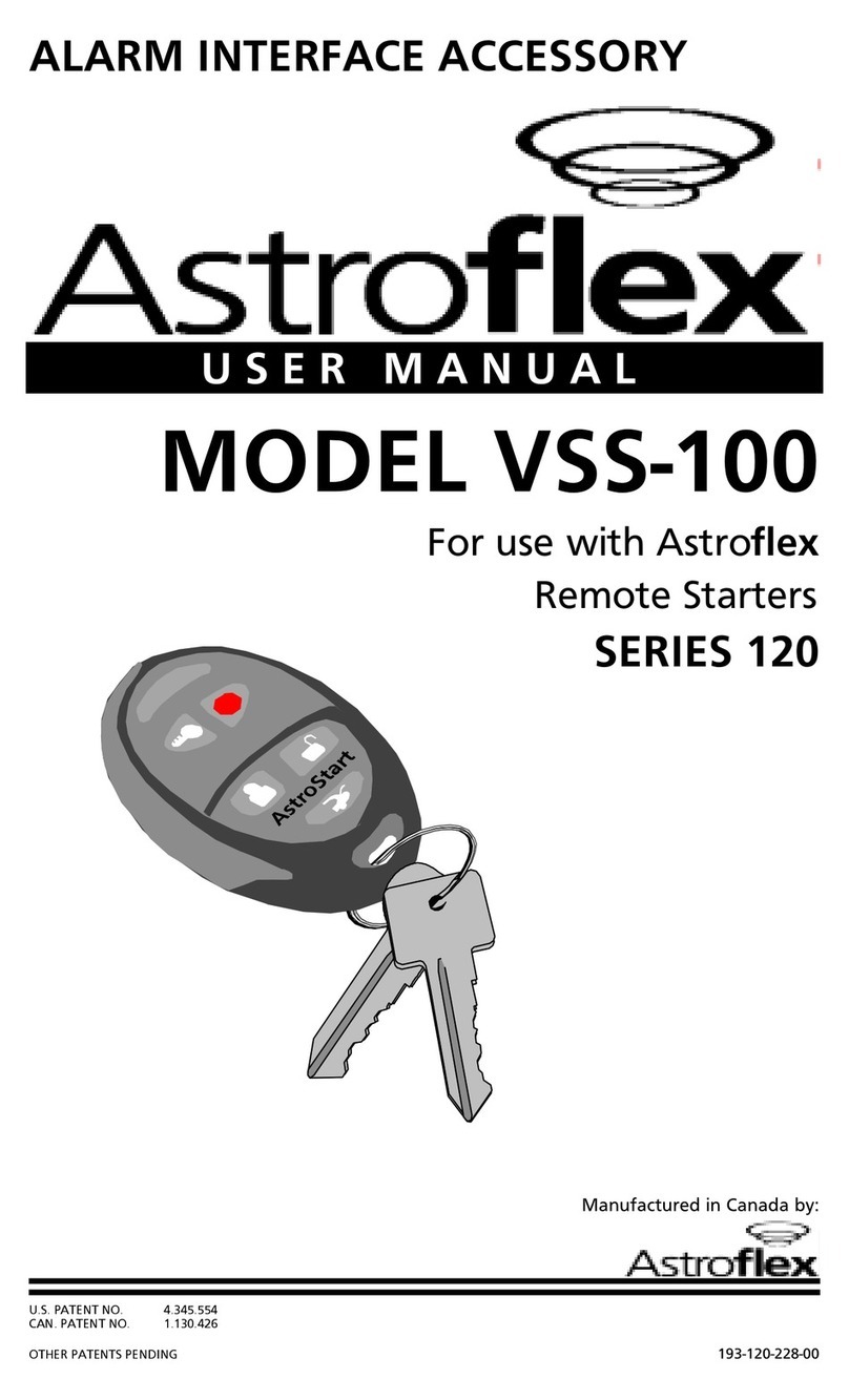 Astroflex VSS-100 user manual