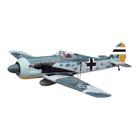 THE WORLD MODELS Focke-Wulf 190A User manual