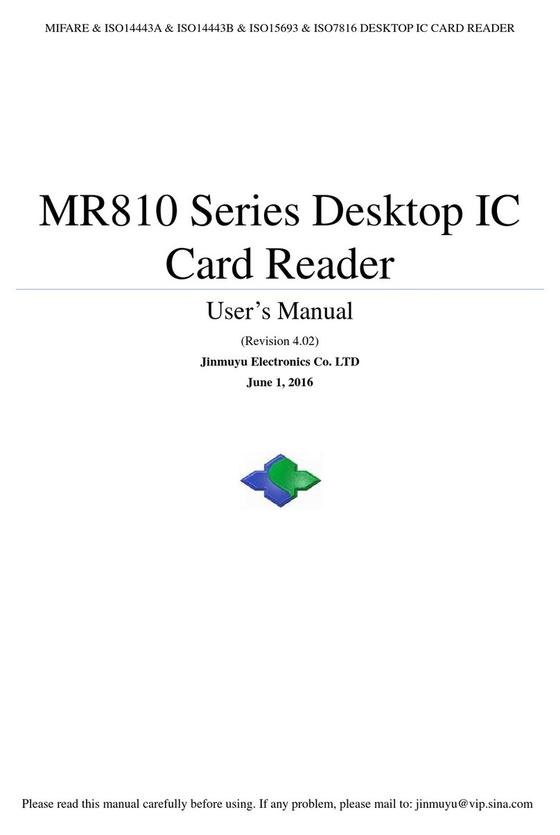 Jinmuyu Electronics MR810 series user manual
