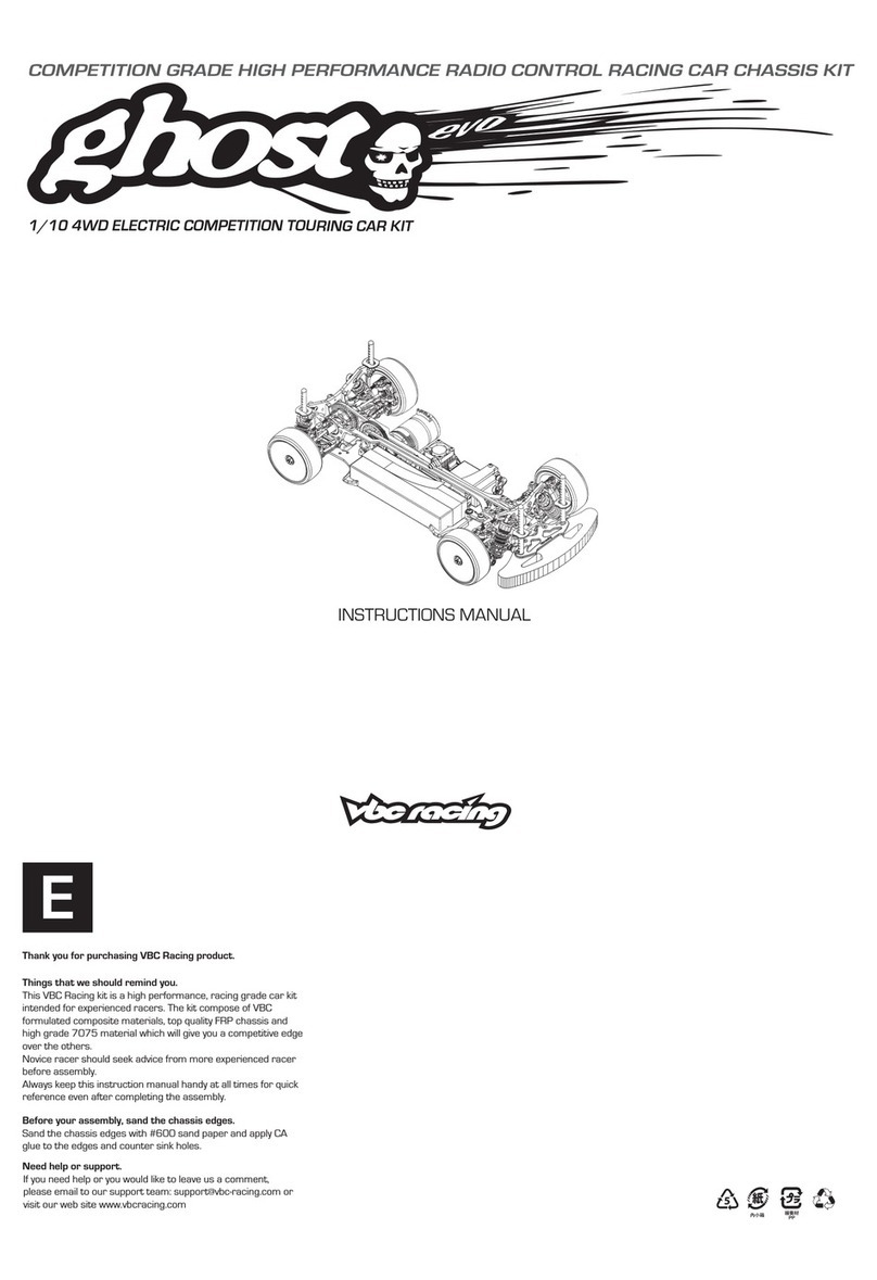 VBC Racing Ghost EVO User manual VBC Racing Ghost EVO User manual