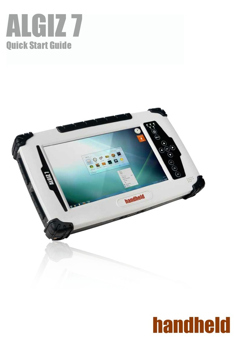 HandHeld ALGIZ 7 quick start guide