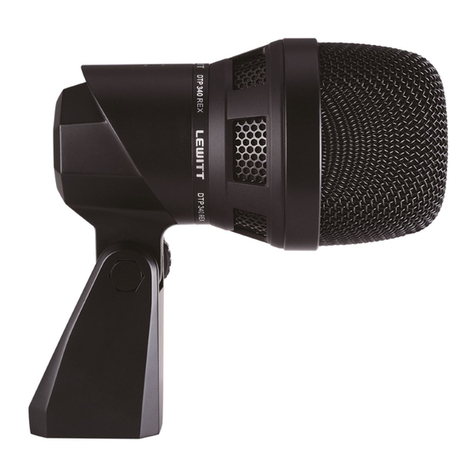 Lewitt DTP 340 REX User manual