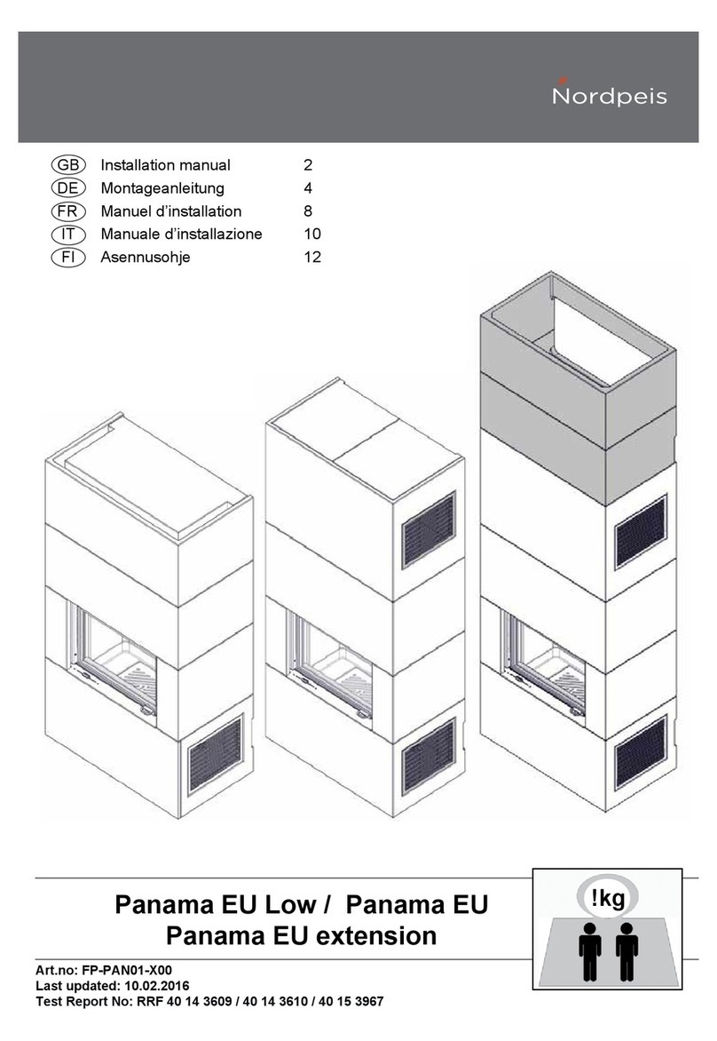 Nordpeis Panama EU Low User manual