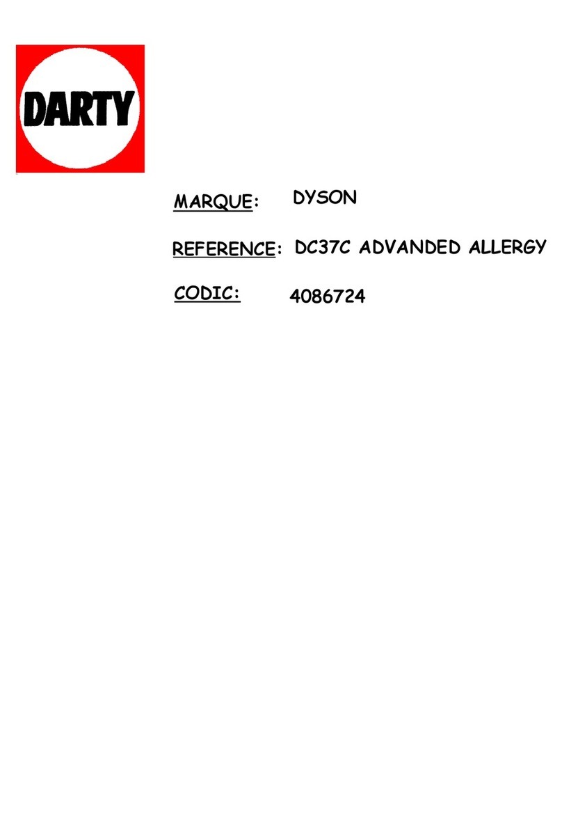 Dyson DC 37C operating manual
