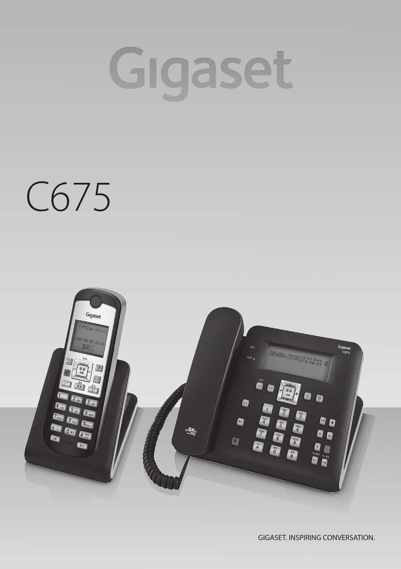 Gigaset C675 manual