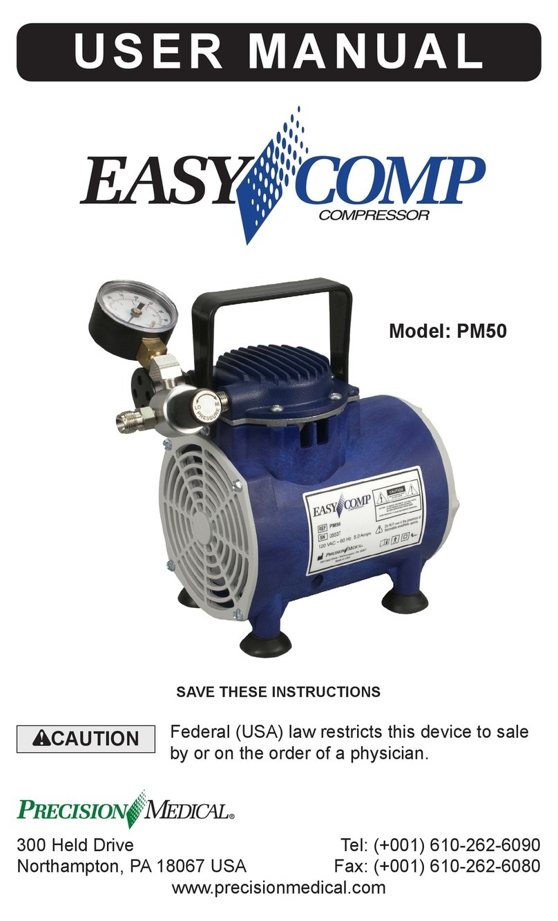 Precision Medical PM50 User manual