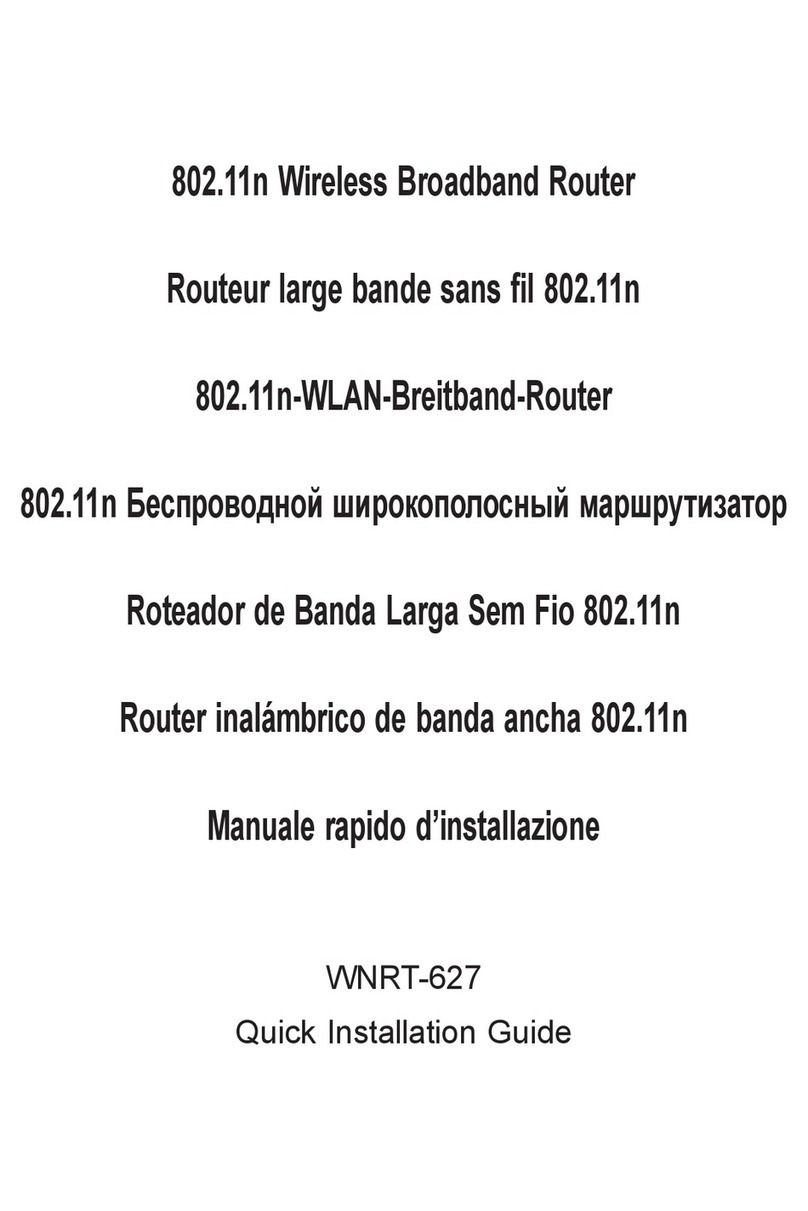 Planet WNRT-627 Quick installation guide