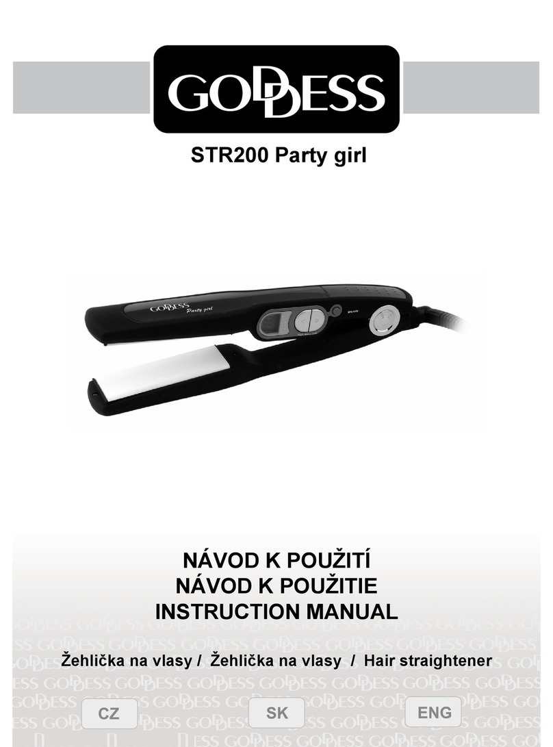 Goddess STR200 Party girl instruction manual
