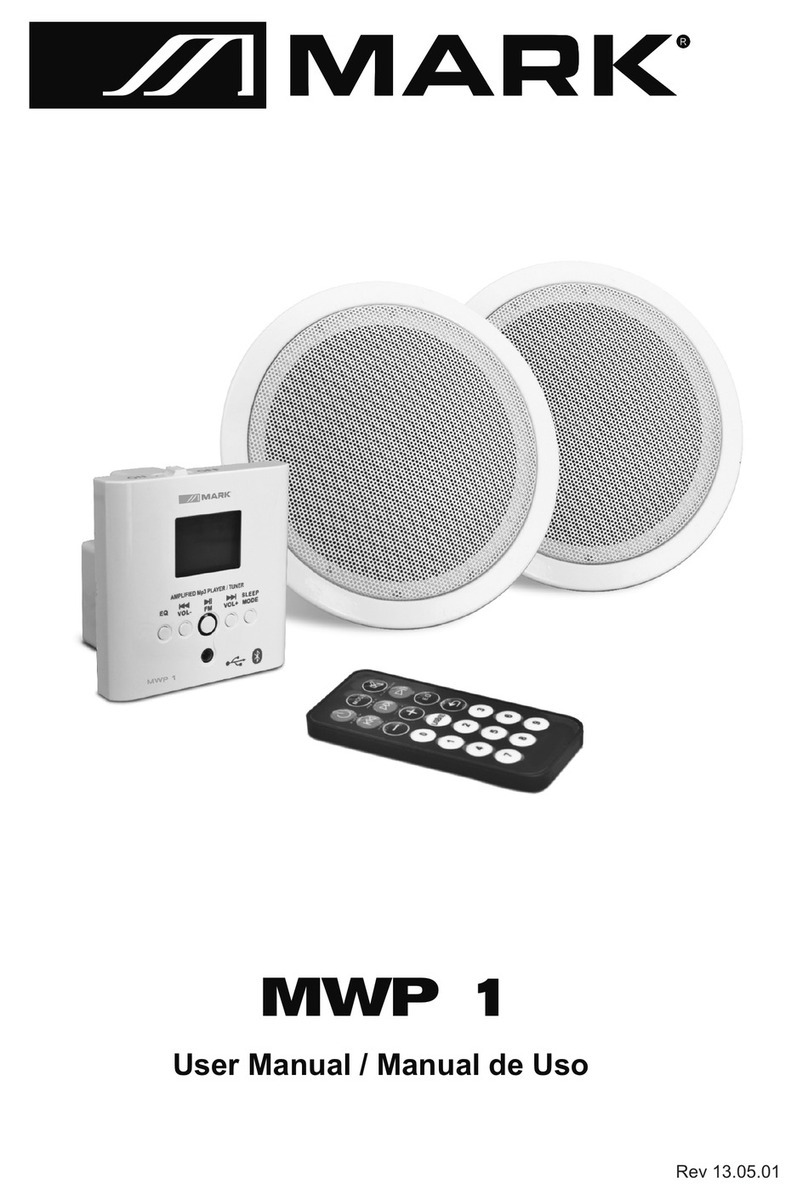 Mark MWP 1 User manual
