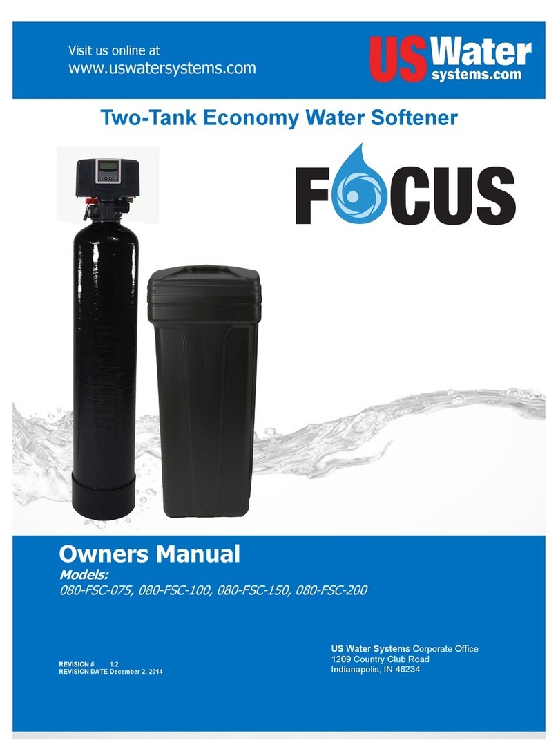 US Water Systems 080-FSC-075 owner's manual