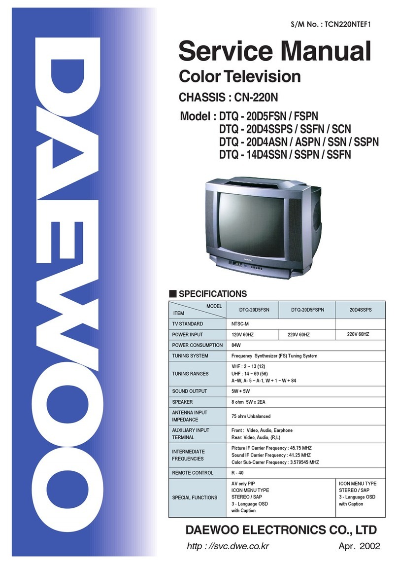Daewoo DTQ - FSPN User manual
